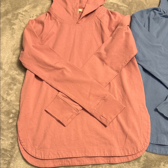 Crewcuts by j.crew Kids Hooded Tops in Blue and Pink EXCELLENT condition. - Picture 4 of 5